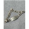 Image 2 : A Small Sterling Silver I.D. Bracelet 1950s