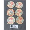 Image 2 : 6 Dixie Cup Icecream Lids Old Movie Stars (Vancouver)