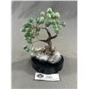 Image 1 : 6" Aventurine Crystal Bonsai Tree On Crystal Base. Retails $450.00