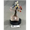 Image 2 : 6" Crystal Chakra Tree w/ 7 Different Stones On Crystal Base. Retails $450.00