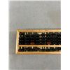 Image 2 : Very Nice Vintage Wood Framed Abacus - 14" x 3.5"