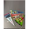 Image 1 : Lot Of Felt Souvenier Pennants