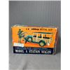 Image 2 : Partial Assembled Vintage Model A Station Wagon Kit In Original Box. As Is