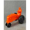 Image 5 : 3 Vintage Toy Tractors - MAR Toys 7.5"L Tin & 2 Other  Plastic