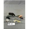 Image 1 : Vintage Metal Collectible Farm Animals