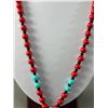 Image 2 : Interesting Bead Necklace with Dragon Carving Pendant and Tassels
