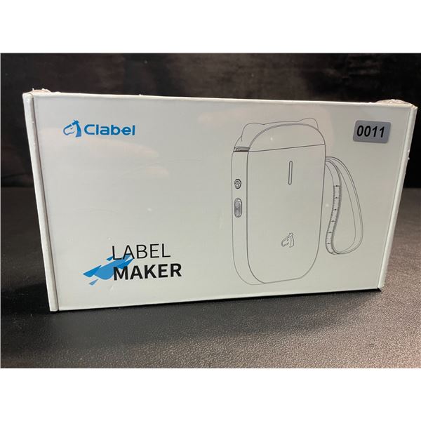 1 Clabel Portable Bluetooth Label Maker - Inkless/Wireless Thermal Label Machine - New Sealed!