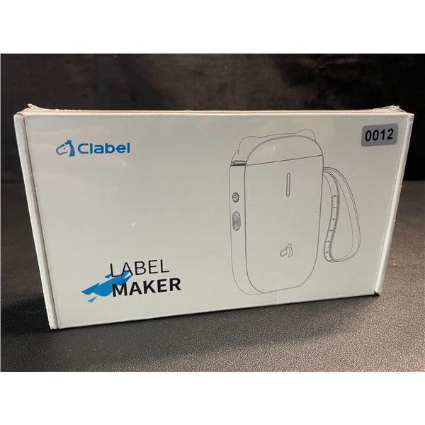 1 Clabel Portable Bluetooth Label Maker - Inkless/Wireless Thermal Label Machine - New Sealed!