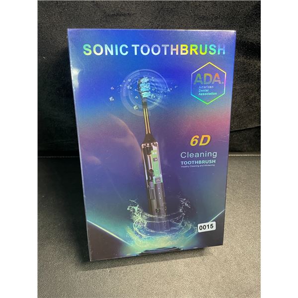 1 Sonic Electric Toothbrush Set - Rechargeable Design - New Sealed!