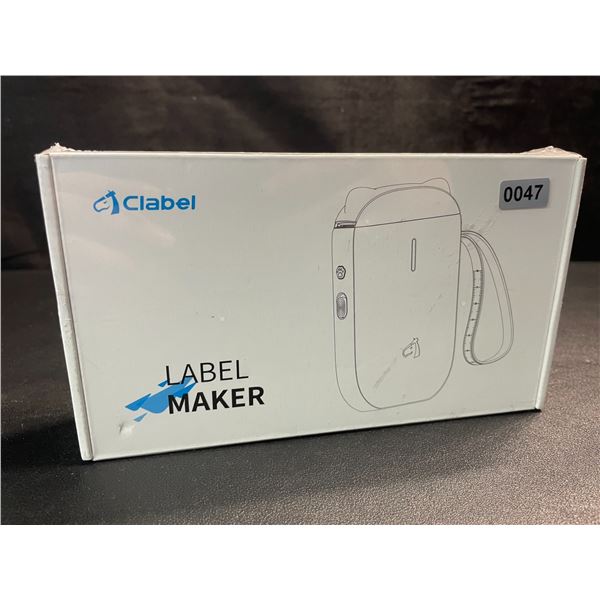 1 Clabel Portable Bluetooth Label Maker - Inkless/Wireless Thermal Label Machine - New Sealed!