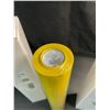 Image 4 : 2 Large Rolls of Heat Transfer Vinyl (HTV)- 12" x 15FT Rolls for DIY Heat Press Crafts - Yellow/Gold