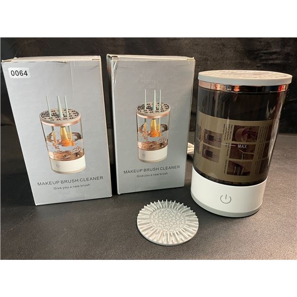 2 Electric/Automatic Makeup Brush Cleaners - New