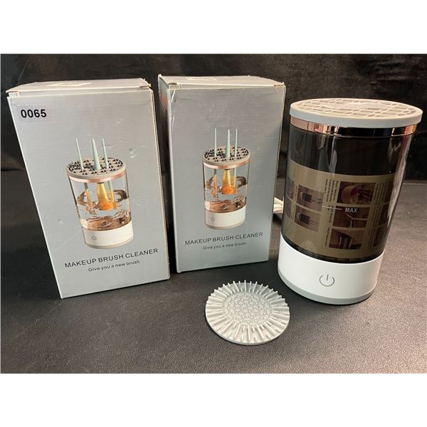 2 Electric/Automatic Makeup Brush Cleaners - New