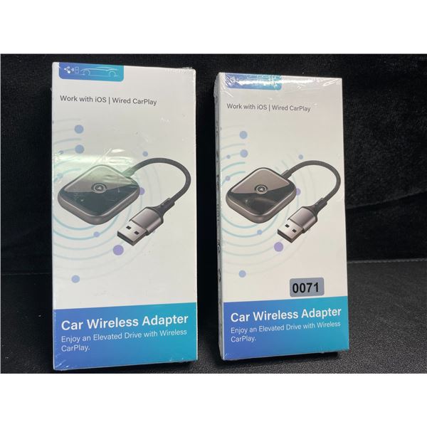 2 Car Wireless Adapters/Car Play Adapters - New Sealed