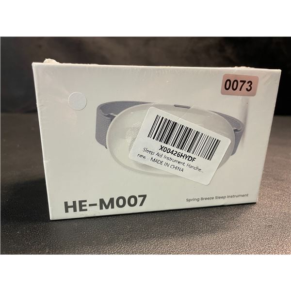 1 Handheld Sleep Aid Instrument/Device - Model:HE-M007 - New Sealed