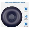 Image 2 : 1 Kuptone Inflatable Heavy-Duty Snow Tube for Adults - 47" Size - Brand New