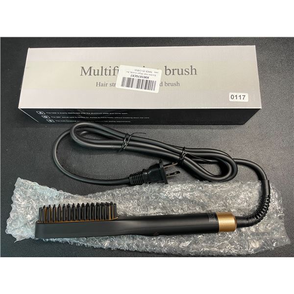 1 Multi-Functional Hair Straightening Brush/Drying Brush for Hair - Brand New