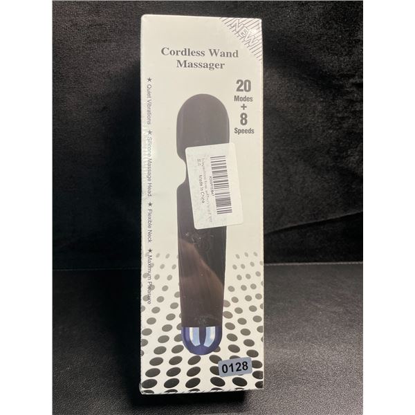 1 Personal Wand Massager/Rechargeable Vibrator Sex Toy for Women - 8 Speeds/20 Patterns - New Sealed