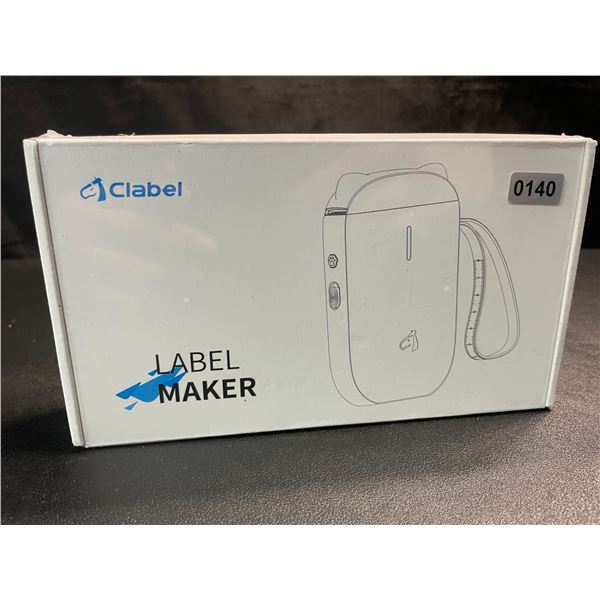 1 Clabel Portable Bluetooth Label Maker - Inkless/Wireless Thermal Label Machine - New Sealed!