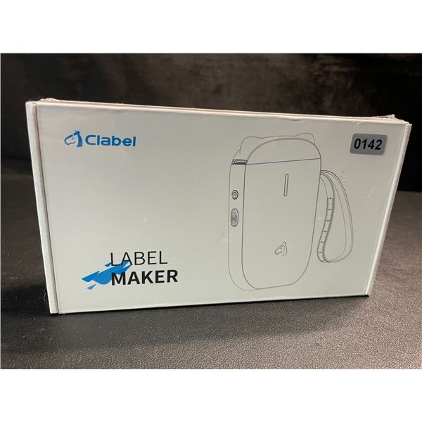 1 Clabel Portable Bluetooth Label Maker - Inkless/Wireless Thermal Label Machine - New Sealed!