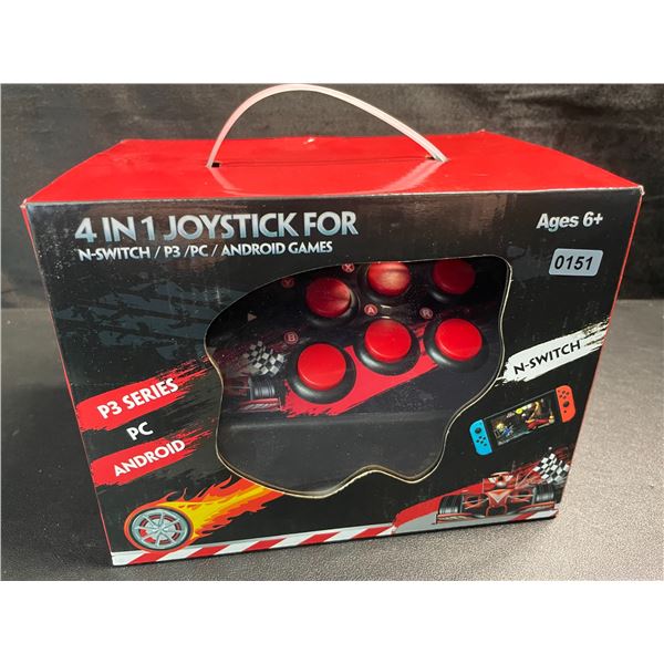 1 4-in-1 Joystick for Nintendo Switch/PC/Android Games - Brand New!