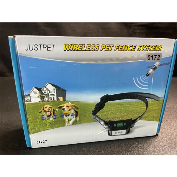 1 Justpet Wireless Pet Fence System - (Model JG27) - Brand New