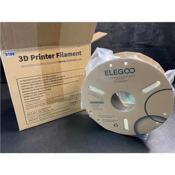 1 Roll of Elegoo 3D Printer Filament - Brand New