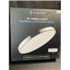 Image 1 : 1 Sparkpod 10-Inch Large Luxury Rainfall Shower Head - Classic Chrome & White - New