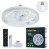 Image 1 : 1 Socket Fan Ceiling Fan with Light and Remote - Brand New
