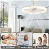 Image 5 : 1 Socket Fan Ceiling Fan with Light and Remote - Brand New