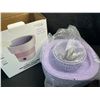Image 2 : 1 Mini Folding Washing Machine/Portable Washing Machine - Purple - New