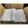 Image 3 : 1 Box of White Tablecloths (60" x 126") Rectangle Design - 10 Tablecloths Included - Brand New