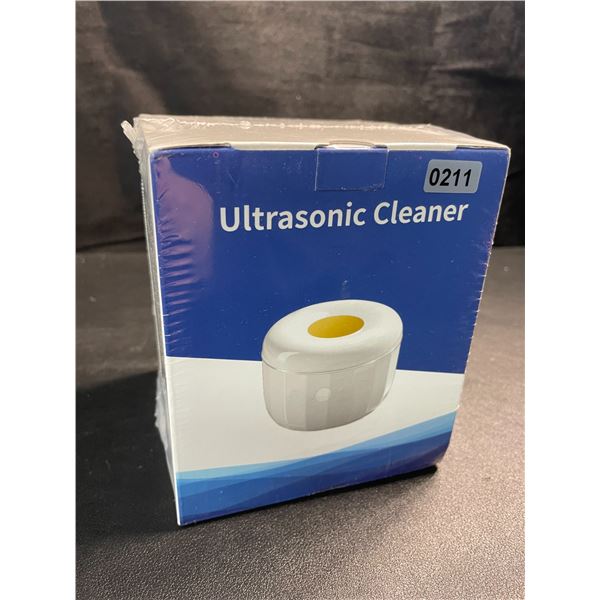 1 Ultrasonic Cleaner Device - For Cleaning Jewelry, Small Electronics, etc. - New Sealed