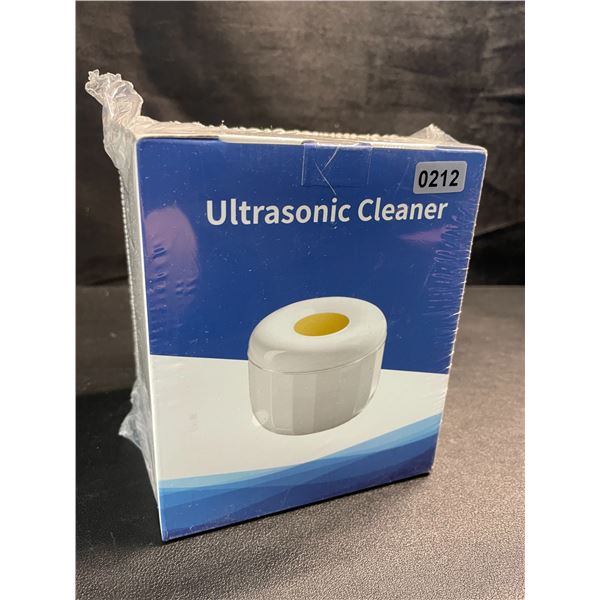 1 Ultrasonic Cleaner Device - For Cleaning Jewelry, Small Electronics, etc. - New Sealed