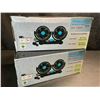Image 1 : 2 Double-Headed Vehicle Fans (Model: HX-T303) - Brand New