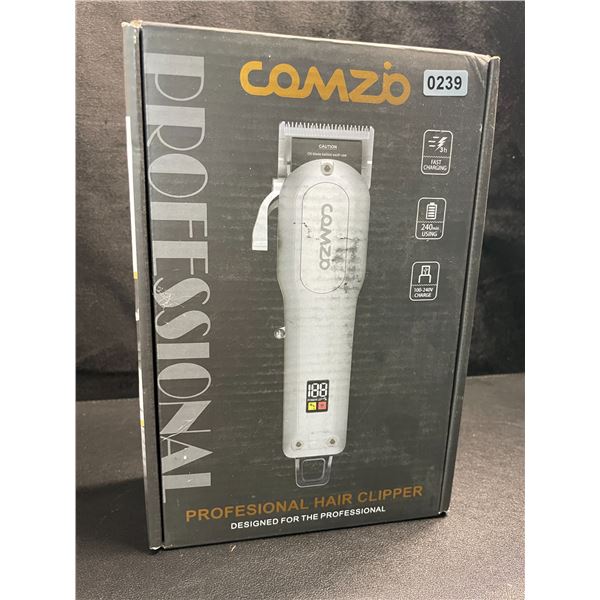 1 Comzio Professional Hair Clipper Set with LED Display - Brand New
