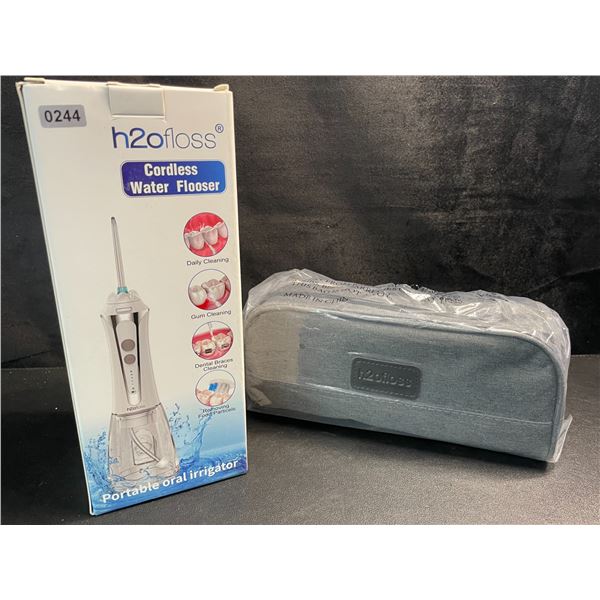 1 H20Floss Cordless Water Flosser/Oral Irrigator Set - Brand New