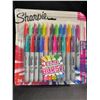 Image 1 : 1 Pack of Sharpie Permanent Markers - Color Burst - 24 Count - New Sealed
