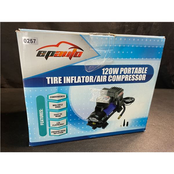 1 Epauto 120W Portable Tire Inflator/Air Comopressor