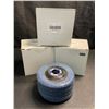 Image 1 : 3 Boxes of Curved Flap Discs For Angle Grinding/Sanding - Abrasive Grinding Discs; 5 Per Pack - New