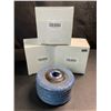 Image 1 : 3 Boxes of Curved Flap Discs For Angle Grinding/Sanding - Abrasive Grinding Discs; 5 Per Pack - New