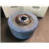 Image 2 : 3 Boxes of Curved Flap Discs For Angle Grinding/Sanding - Abrasive Grinding Discs; 5 Per Pack - New