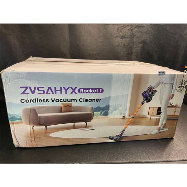 1 Zvsahyx Rocket 1 Cordless Vacuum Cleaner - 550W 45Kpa w/ Touch Display - Open Box/Lightly Used