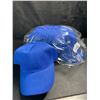Image 1 : 12 Blue Plain Baseball Hats - Great for Customizing! Brand New