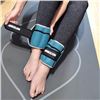 Image 2 : 1 Box of Henkelion Adjustable Ankle Weights - 1 Pair (2pcs) 3LBS Each for Fitness/Workouts - New