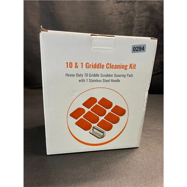 1 Heavy-Duty 10 & 1 Griddle Cleaning Kit for BBQ Grills/Griddles/Blackstone Grills - Brand New!
