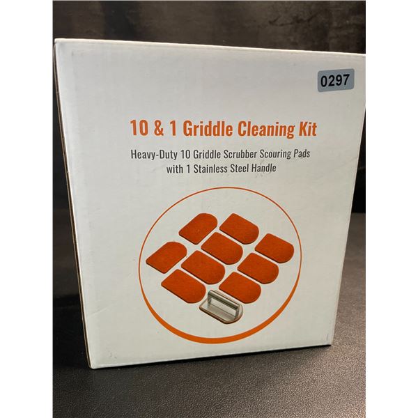1 Heavy-Duty 10 & 1 Griddle Cleaning Kit for BBQ Grills/Griddles/Blackstone Grills - Brand New!