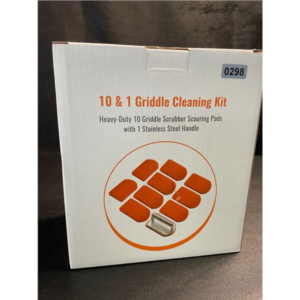 1 Heavy-Duty 10 & 1 Griddle Cleaning Kit for BBQ Grills/Griddles/Blackstone Grills - Brand New!