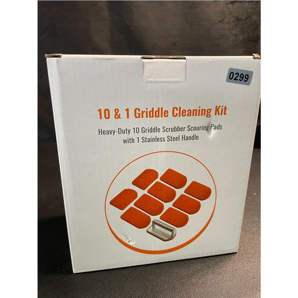 1 Heavy-Duty 10 & 1 Griddle Cleaning Kit for BBQ Grills/Griddles/Blackstone Grills - Brand New!