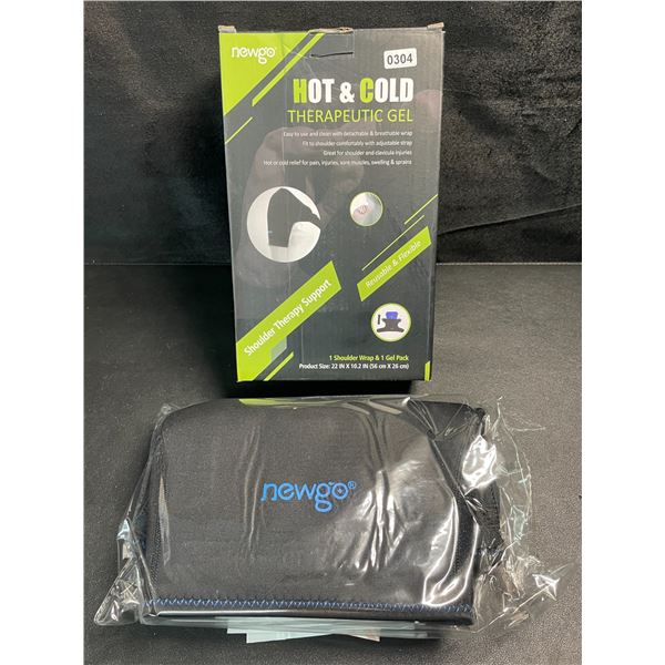 1 Newgo Hot & Cold Therapeutic Gel Shoulder Wrap/Shoulder Support - Brand New